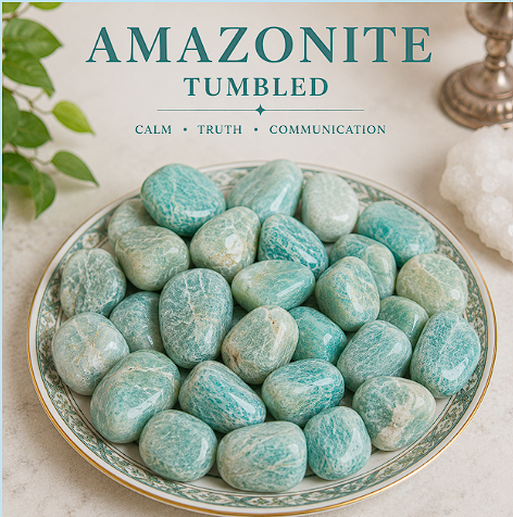 AMAZONITE TUMBLED